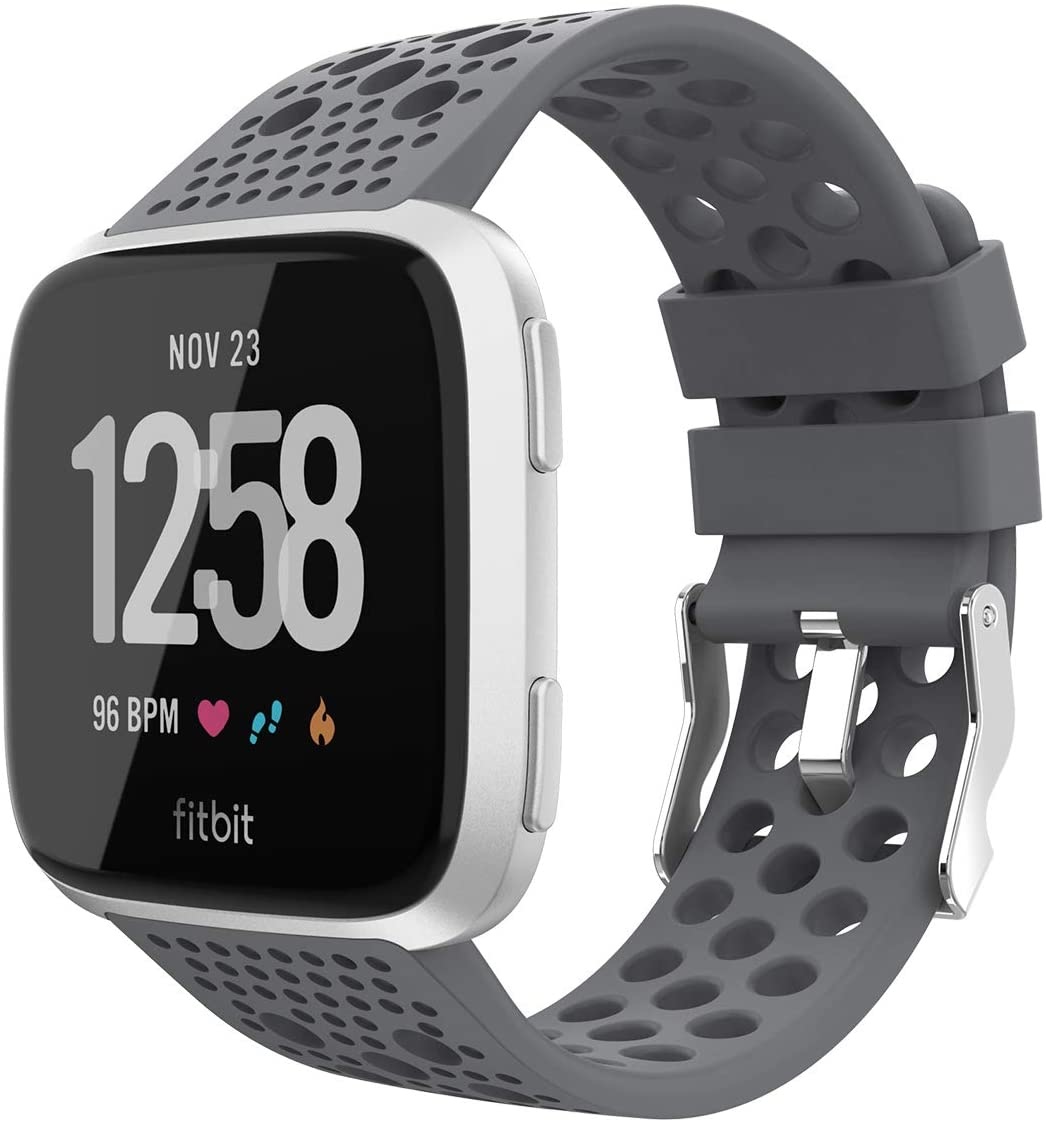 Fitbit Versa Sport Air Bandje - Grijs