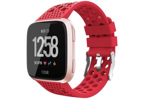 Fitbit Versa 2 Sport Air Bandje - Rood