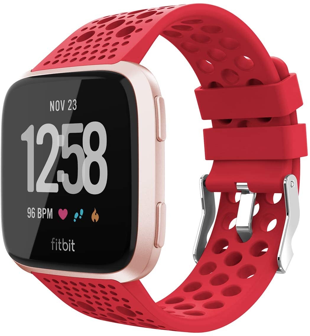 Fitbit Versa Sport Air Bandje - Rood