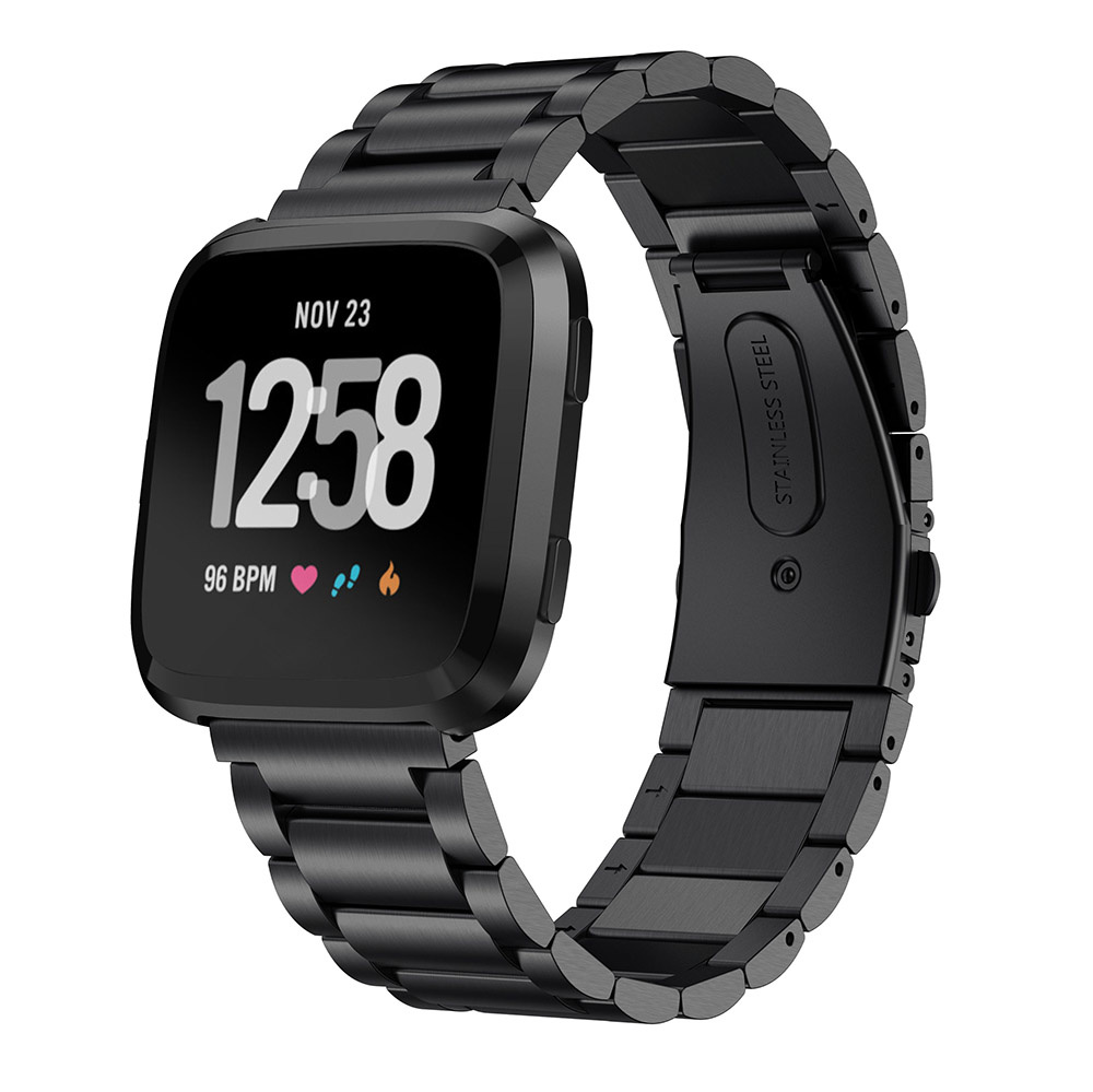 Fitbit Versa 2 Schakel Band - Zwart