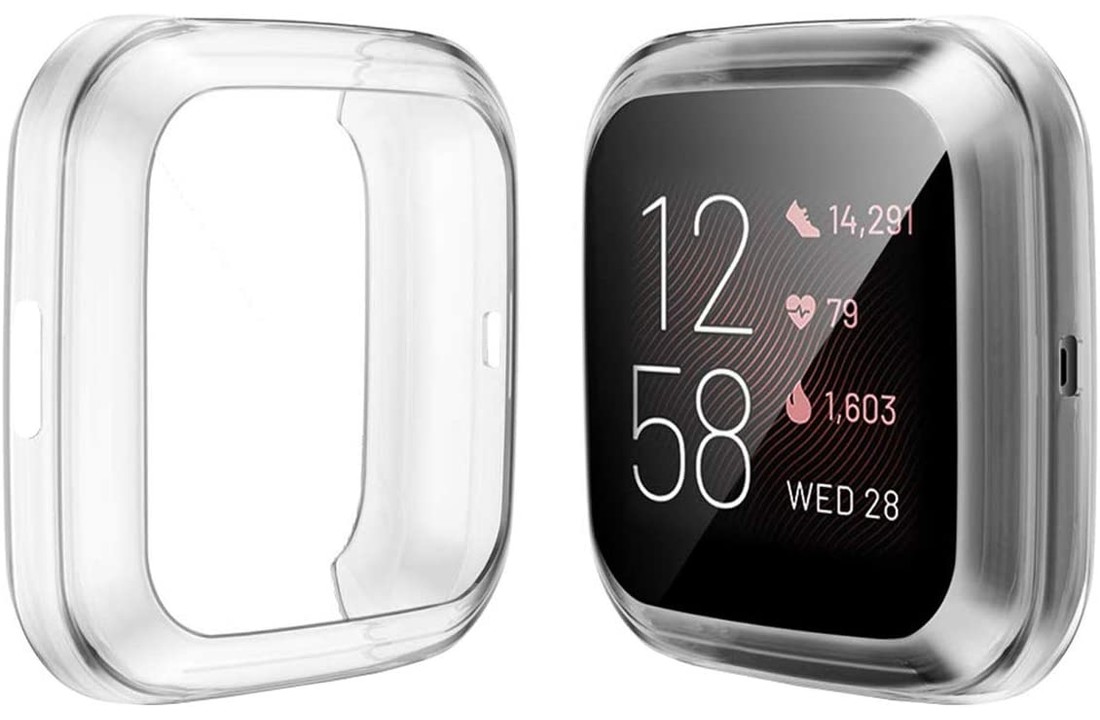 Fitbit Versa (2) Hoesje - Transparant