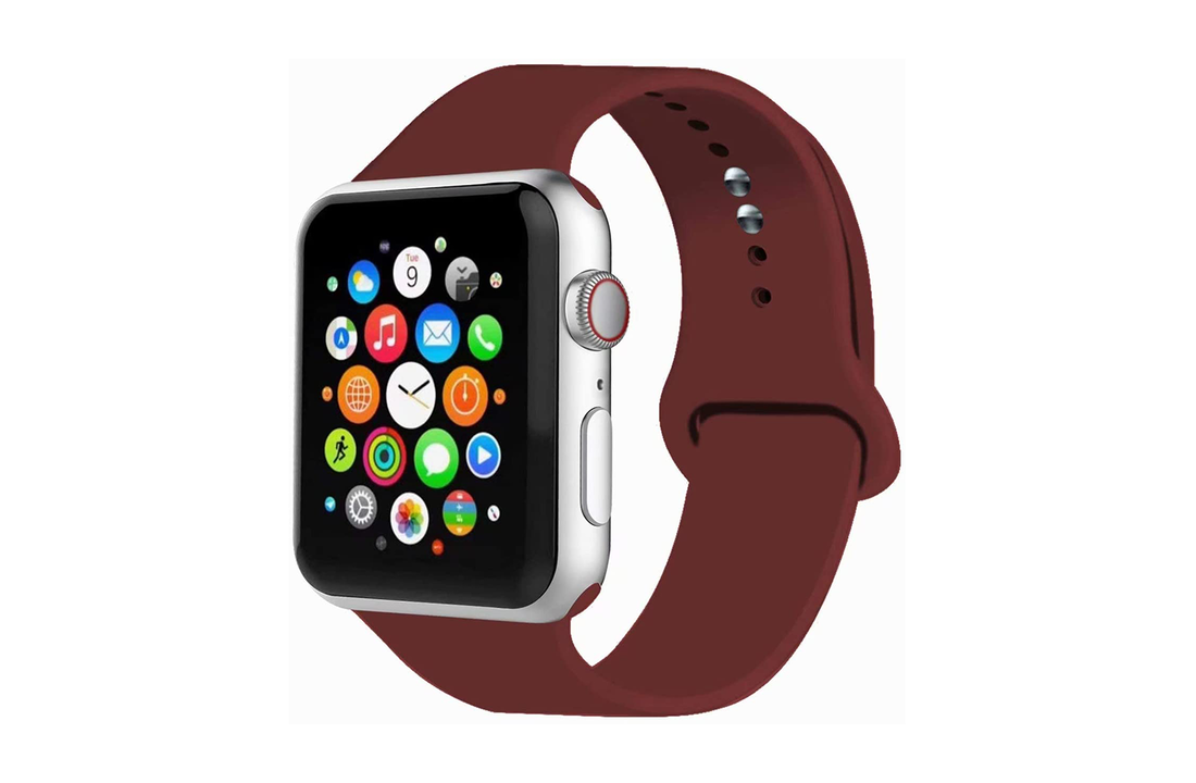 Apple Watch Classic Bandje - Bordeaux