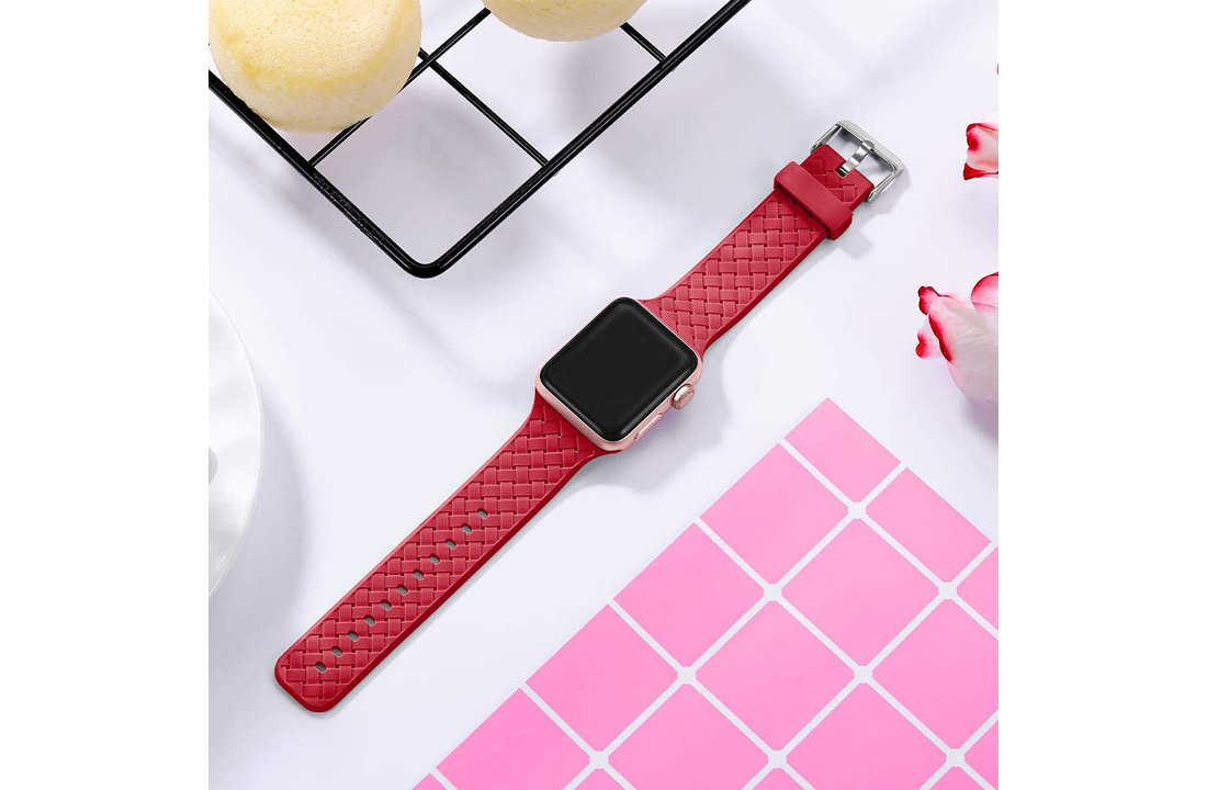 Apple Watch Sport Braid Band - Rood
