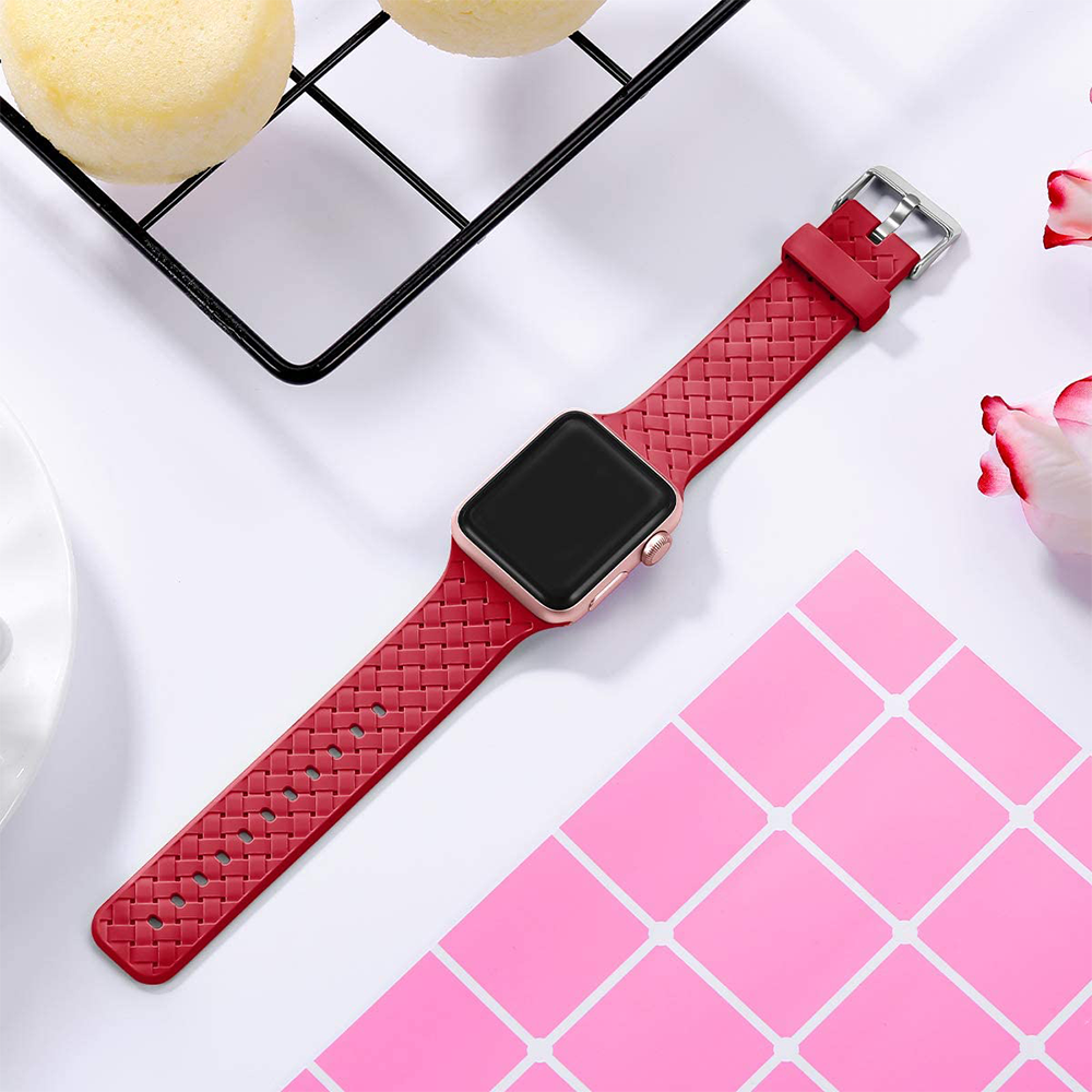 Apple Watch Sport Braid Band - Rood