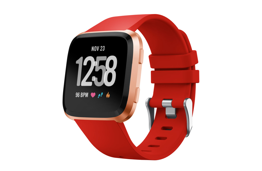 Fitbit Versa 2 Classic Bandje - Rood