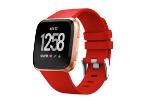 Fitbit Versa 2 Classic Bandje - Rood