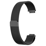 Fitbit Inspire HR Milanees Bandje - Zwart
