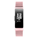 Fitbit Inspire HR Milanees Bandje - Roze