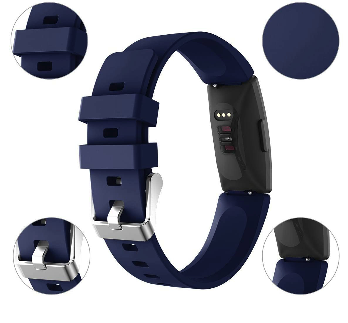 Fitbit Inspire HR Classic Bandje - Blauw