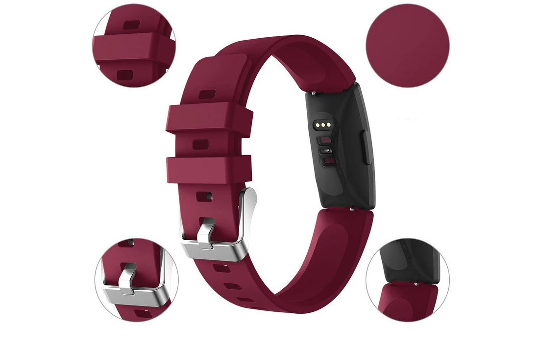 Fitbit Inspire HR Classic Bandje - Paars