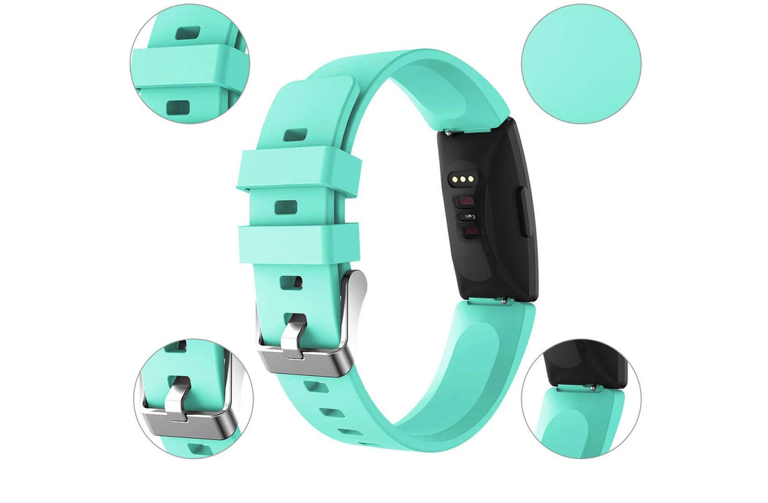 Fitbit Inspire HR Classic Bandje - Turquoise
