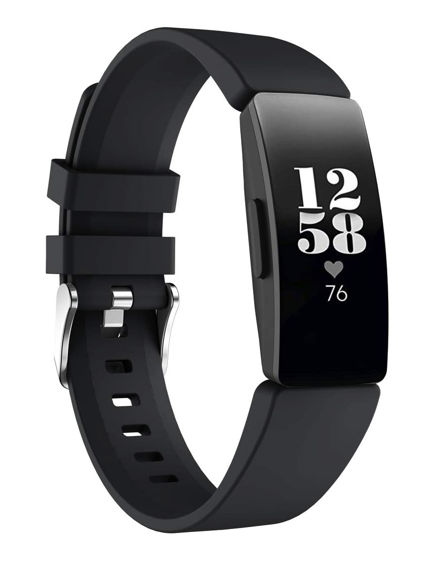 Fitbit Inspire HR Classic Bandje - Zwart