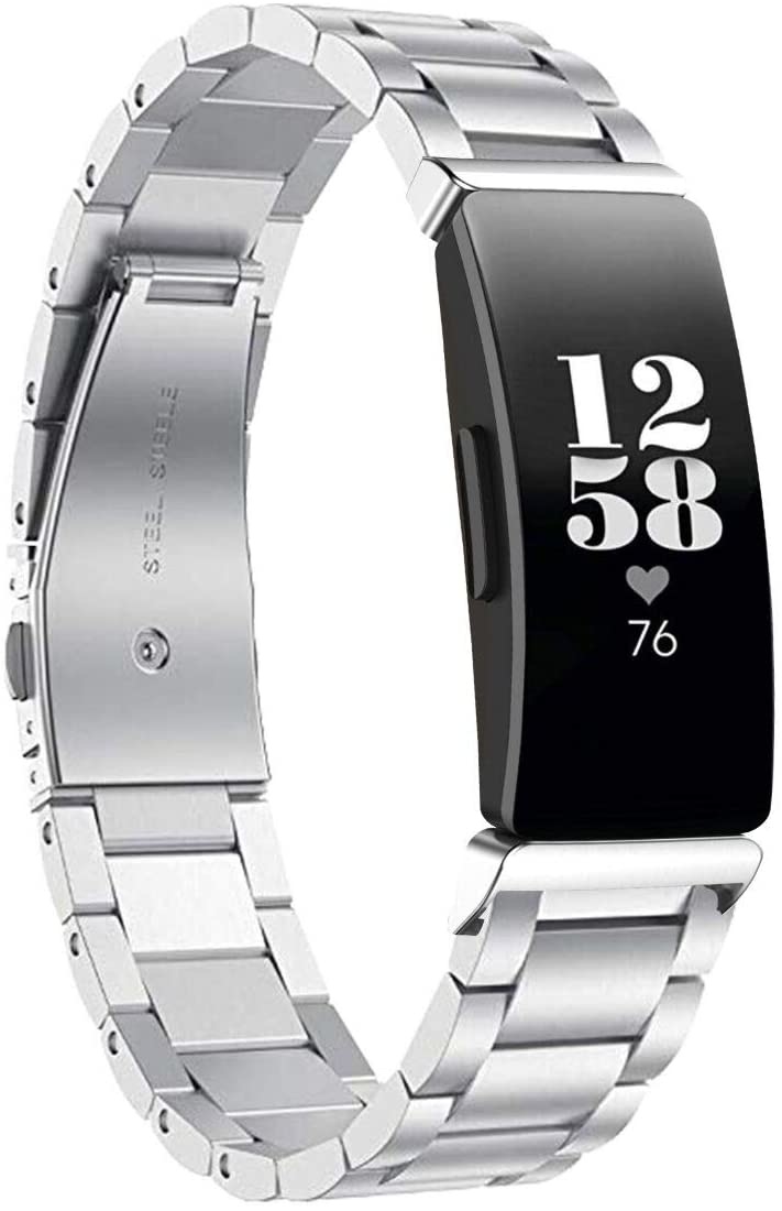 Fitbit Inspire HR Schakel Band - Zilver