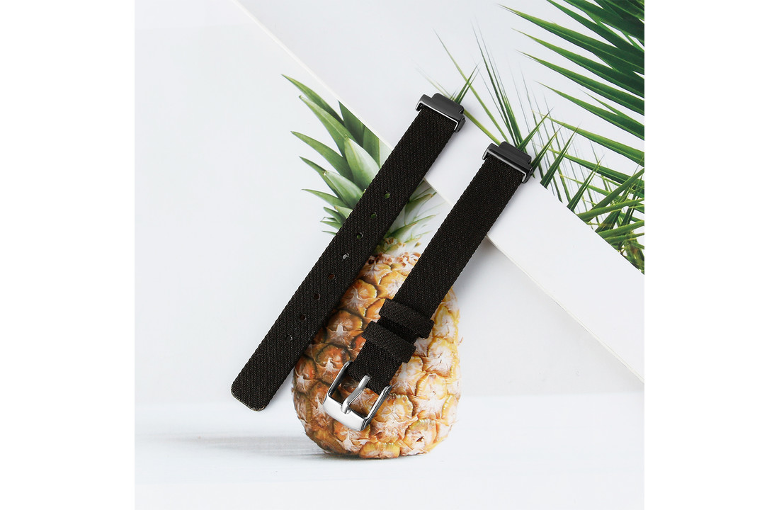 Fitbit Inspire HR Nylon Bandje - Zwart