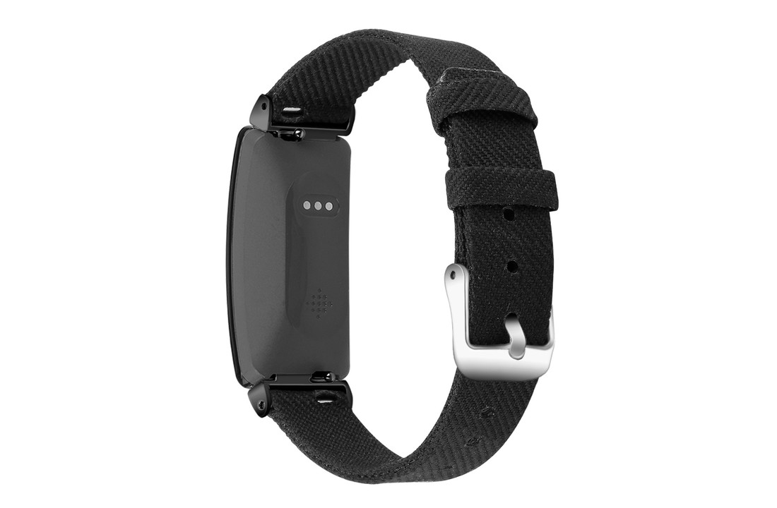 Fitbit Inspire HR Nylon Bandje - Zwart