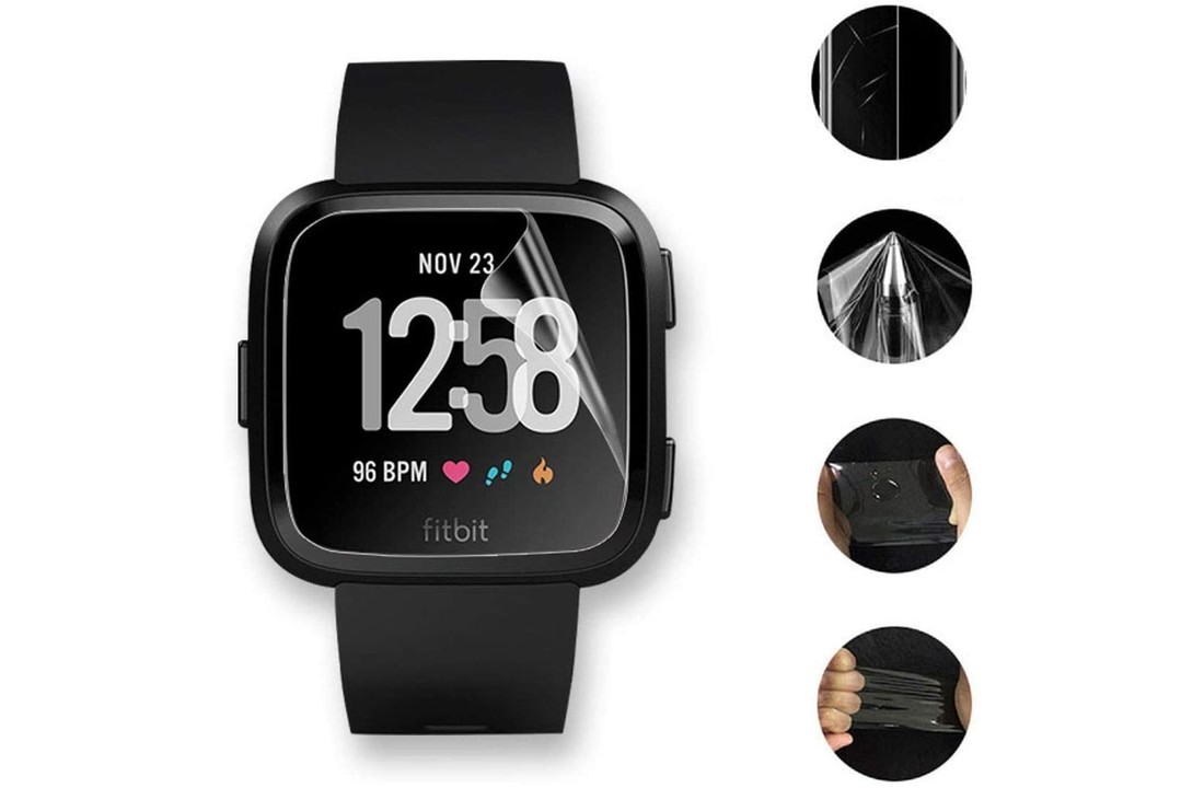 Fitbit Versa Screenprotector - 3 stuks
