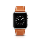 Apple Watch Leren Retro Bandje – Bruin