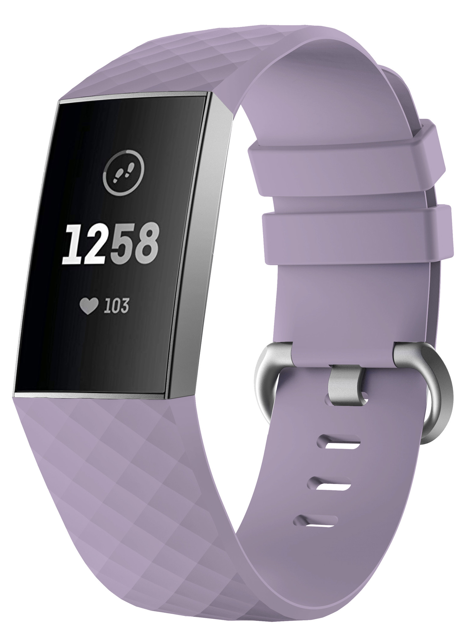 Fitbit Charge 3 / 4 Classic Bandje - Lavendel