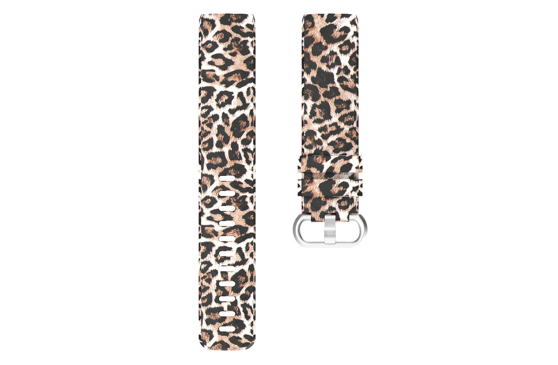 Fitbit Charge 3 / 4 Classic Bandje - Leopard