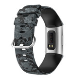 Fitbit Charge 3 / 4 Classic Bandje - Camouflage