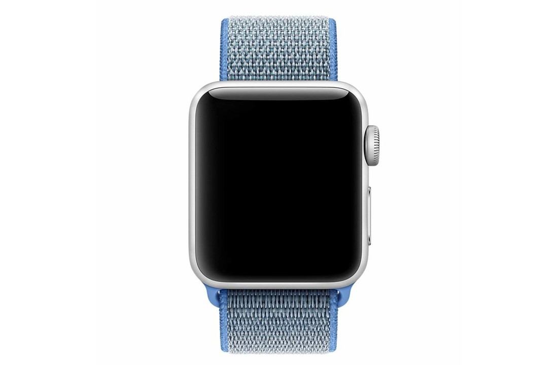 Apple Watch Nylon Bandje – Blauw