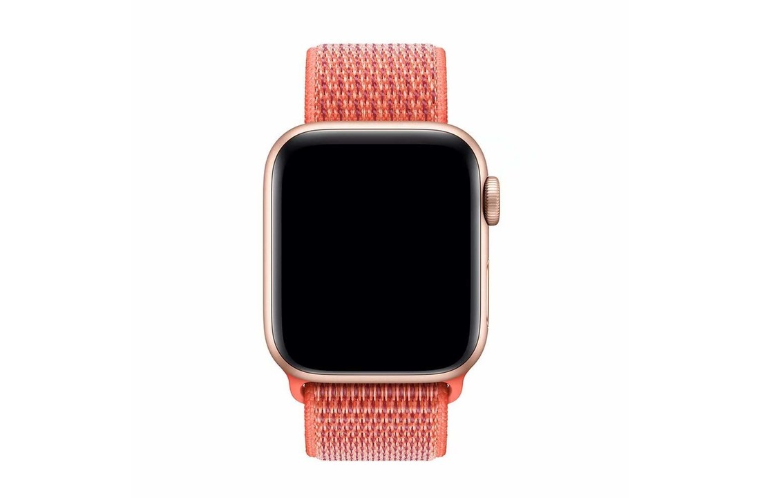 Apple Watch Nylon Bandje – Rood