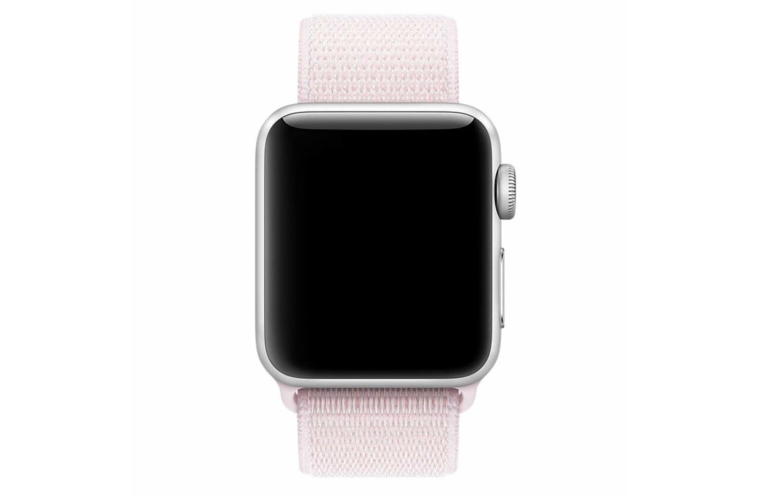 Apple Watch Nylon Bandje – Roze