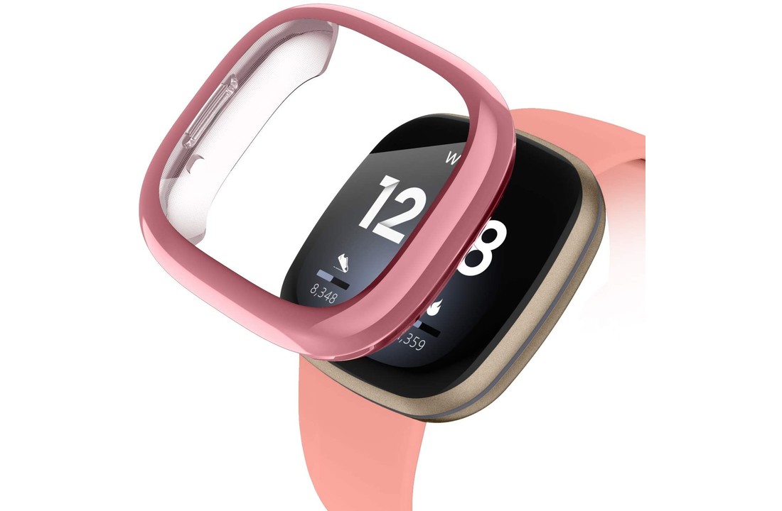 Fitbit Versa 3 (Sense) Hoesje - Rose Gold