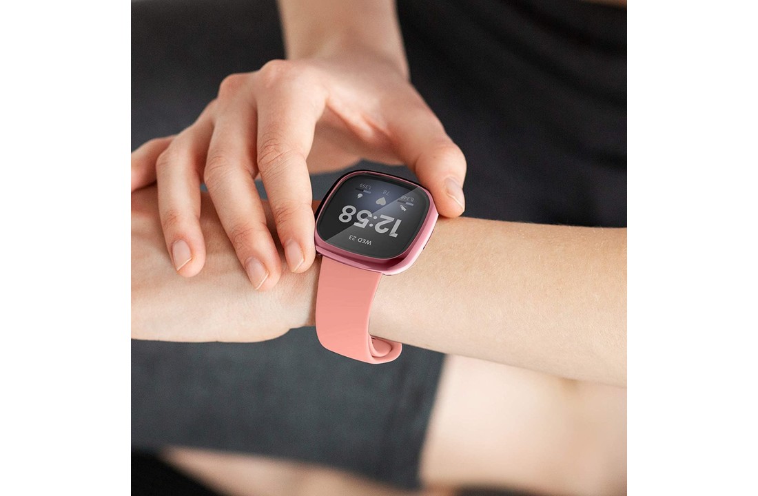 Fitbit Versa 3 (Sense) Hoesje - Rose Gold