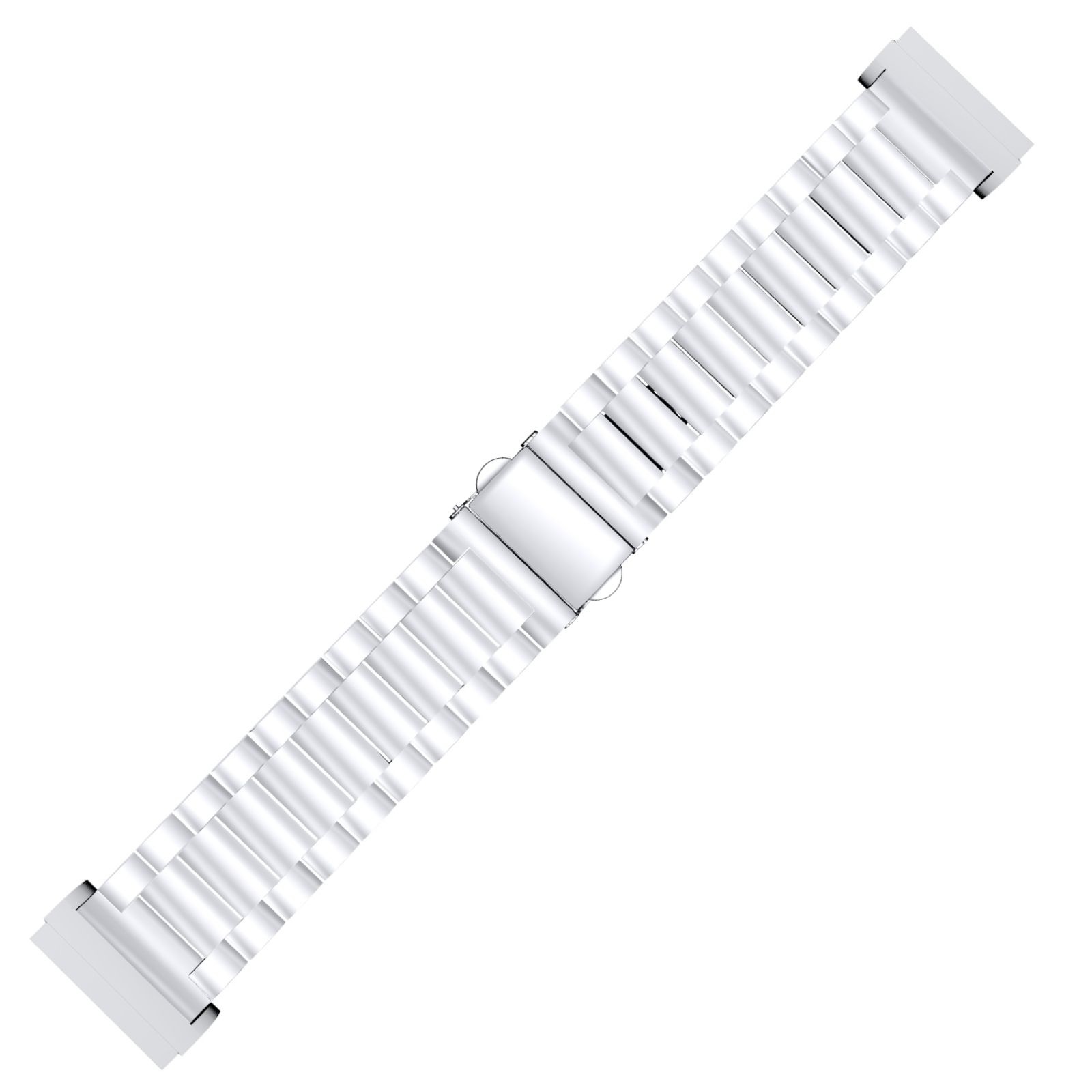 Fitbit Versa 3 / Sense Schakel Band - Zilver