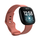 Fitbit Versa 4 / 3 / Sense Classic Bandje - Roze