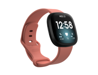 Fitbit Versa 4 / 3 / Sense Classic Bandje - Roze