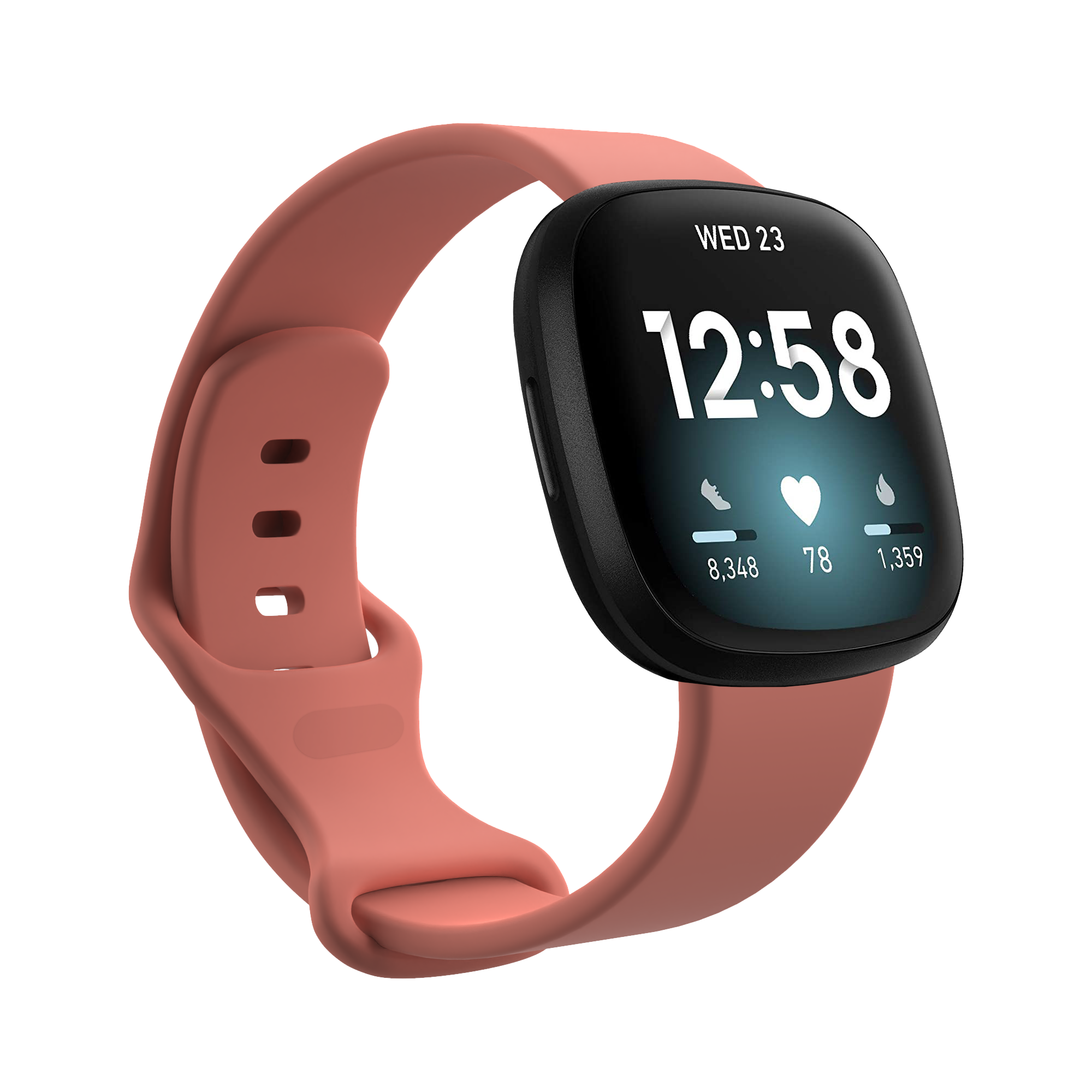Fitbit Versa 4 / 3 / Sense Classic Bandje - Roze