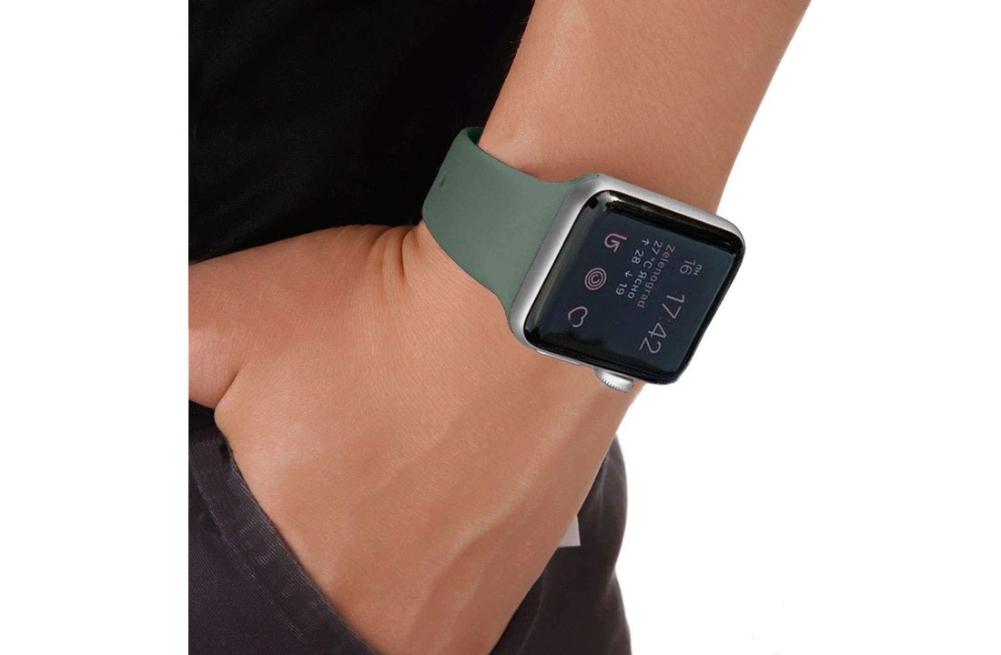 Apple Watch Classic Bandje - Donkergroen