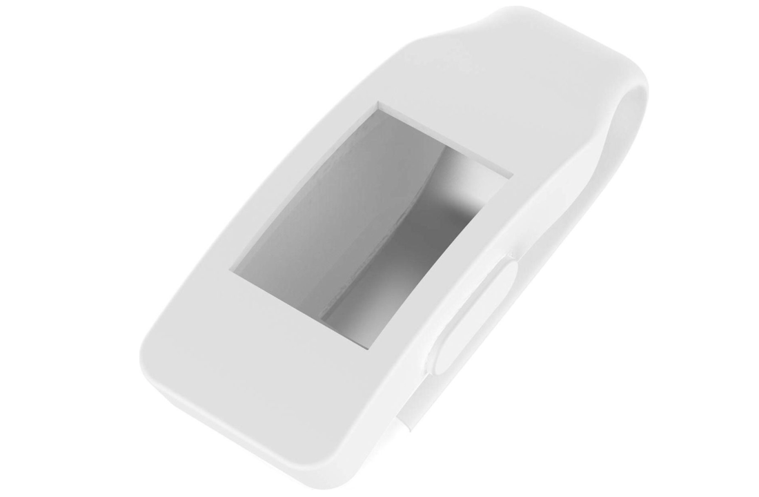 Siliconen Clip - Fitbit Inspire HR - Wit
