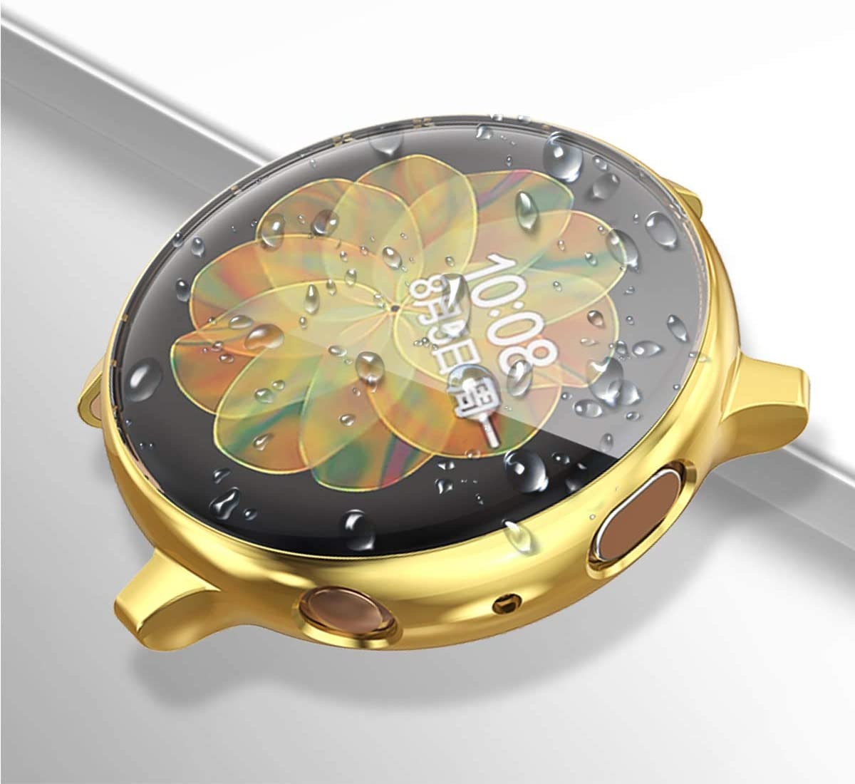 Samsung Galaxy Watch Active 2 44mm Bumper - Goud