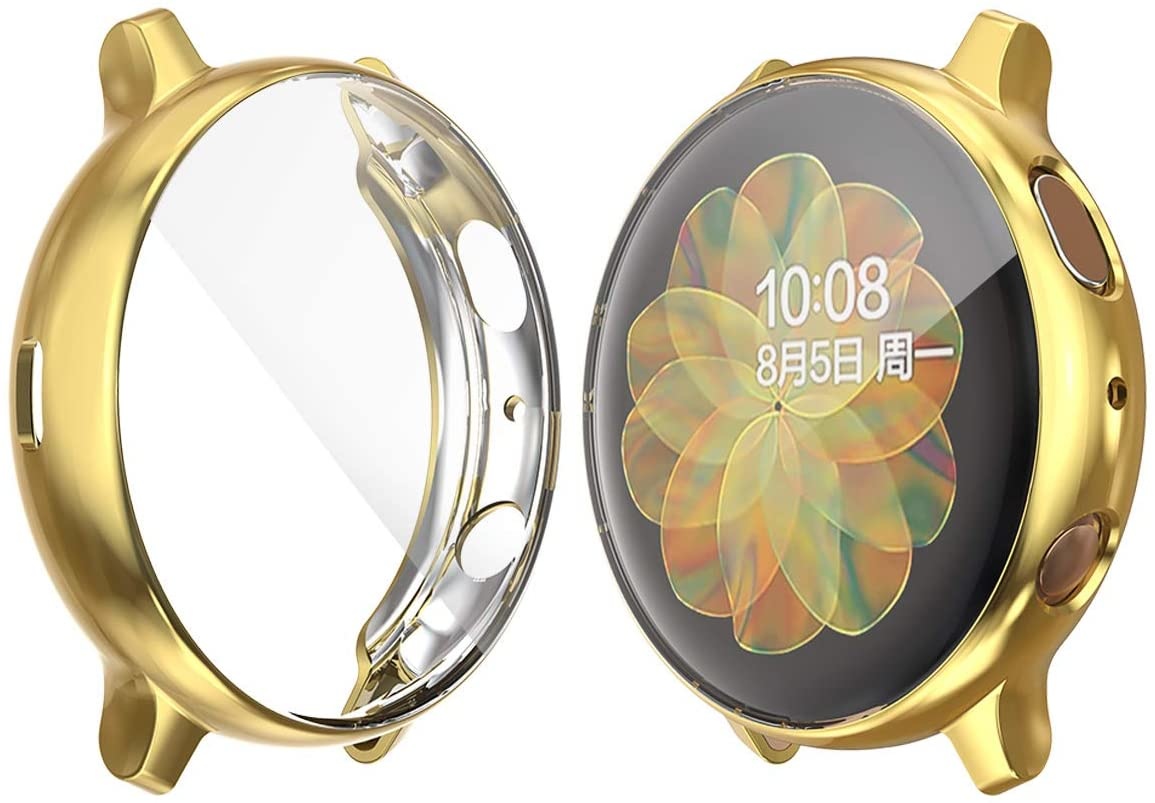 Samsung Galaxy Watch Active 2 44mm Bumper - Goud