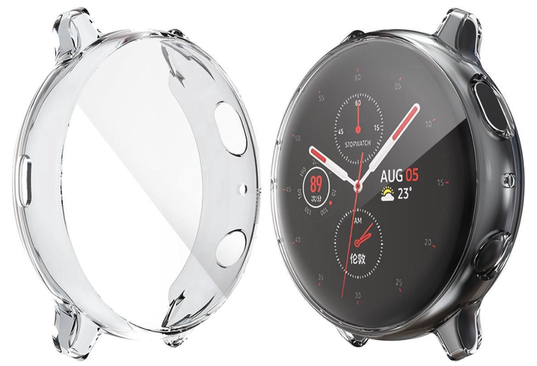 Samsung Galaxy Watch Active 2 44mm Bumper - Transparant