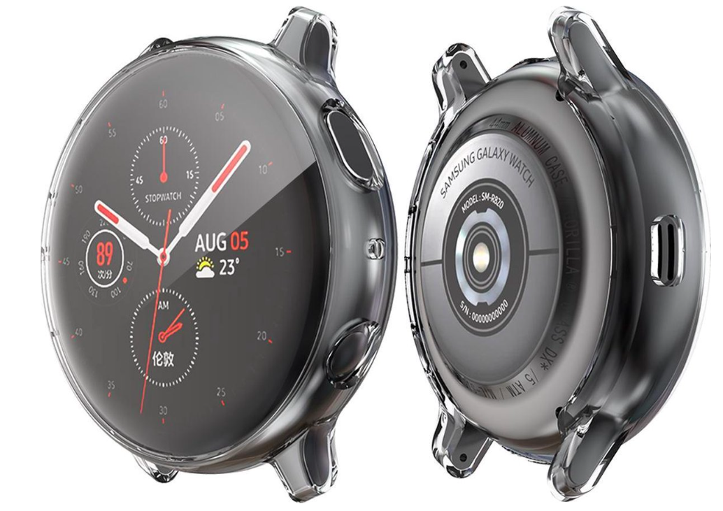 Samsung Galaxy Watch Active 2 44mm Bumper - Transparant