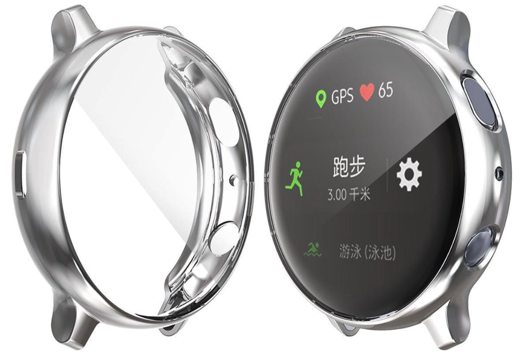 Samsung Galaxy Watch Active 2 44mm Bumper - Zilver