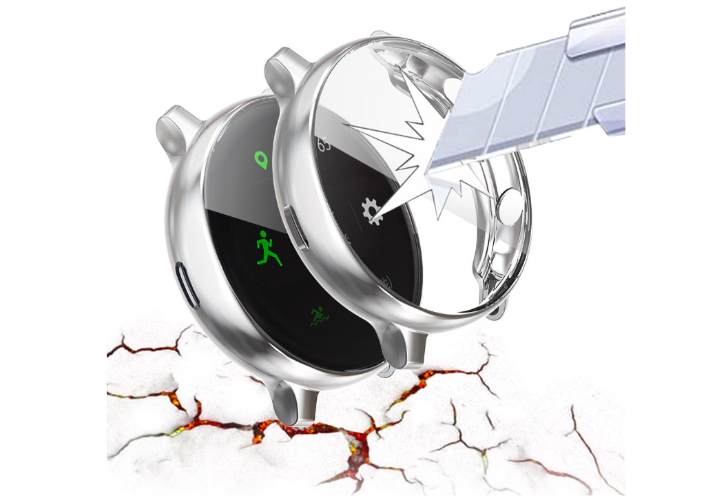 Samsung Galaxy Watch Active 2 44mm Bumper - Zilver