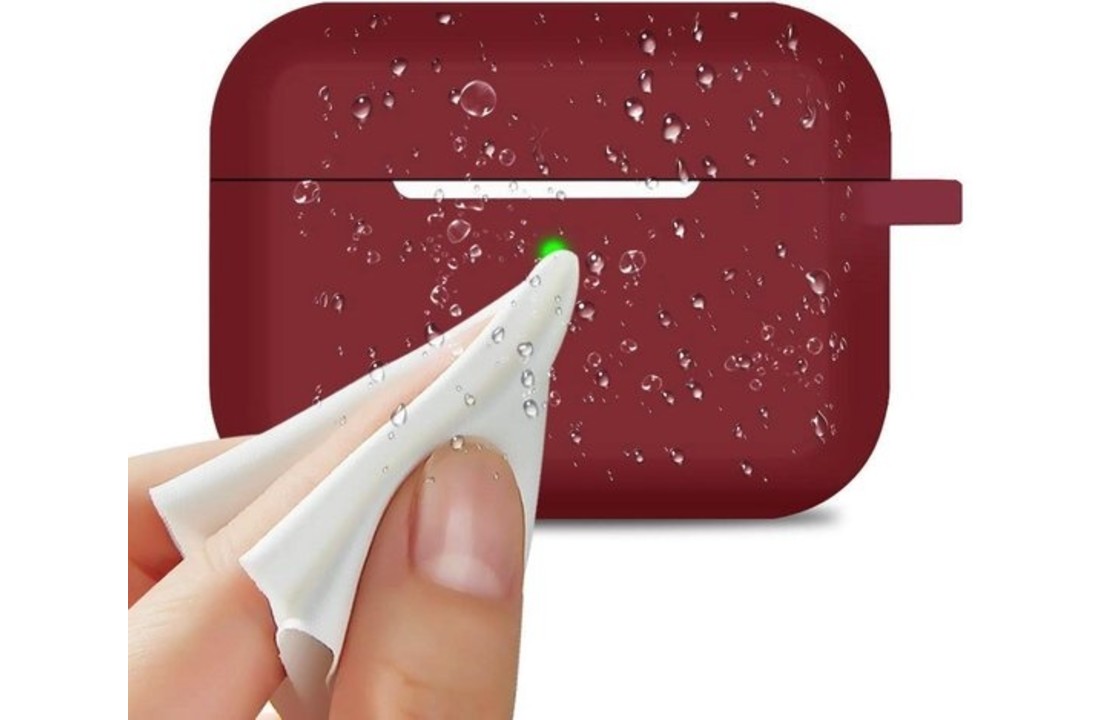 Apple AirPods Pro Soft Case - Bordeaux Rood