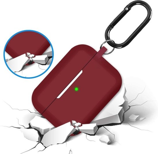 Apple AirPods Pro Soft Case - Bordeaux Rood