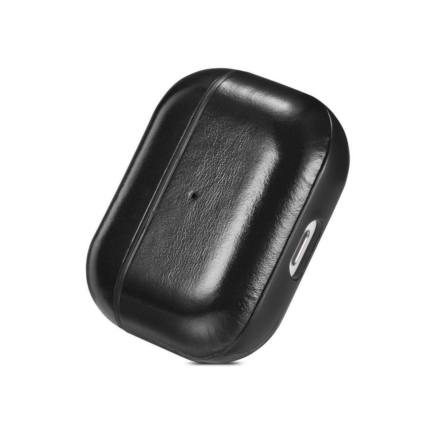 Apple AirPods Pro Hoesje Leer - Zwart