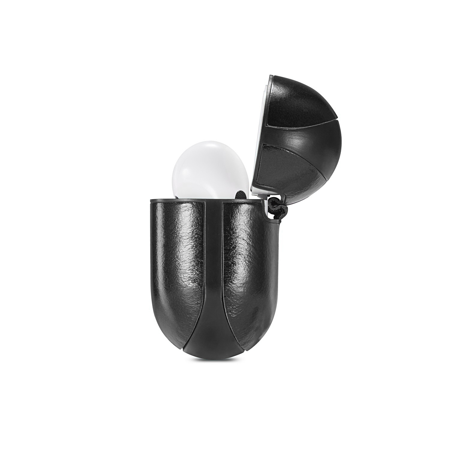 Apple AirPods Pro Hoesje Leer - Zwart