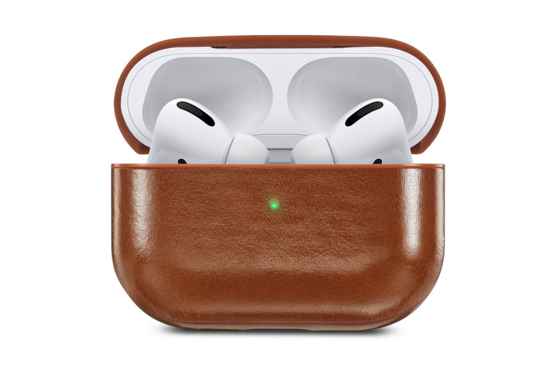 Apple AirPods Pro Hoesje Leer - Bruin