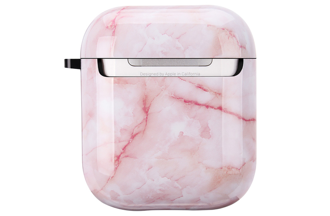 Apple AirPods Hard Case – Marmer Roze