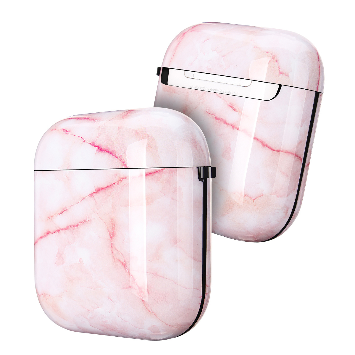 Apple AirPods Hard Case – Marmer Roze