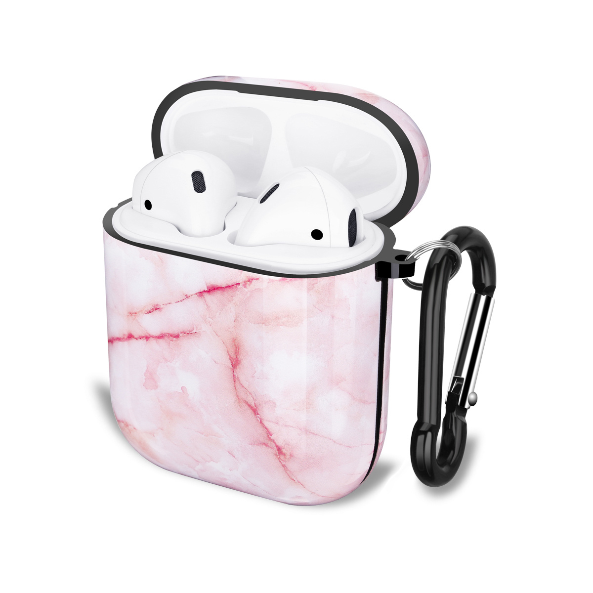 Apple AirPods Hard Case – Marmer Roze