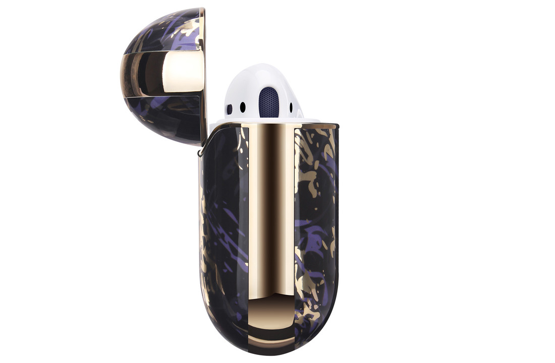Apple AirPods Hard Case – Marmer Zwart